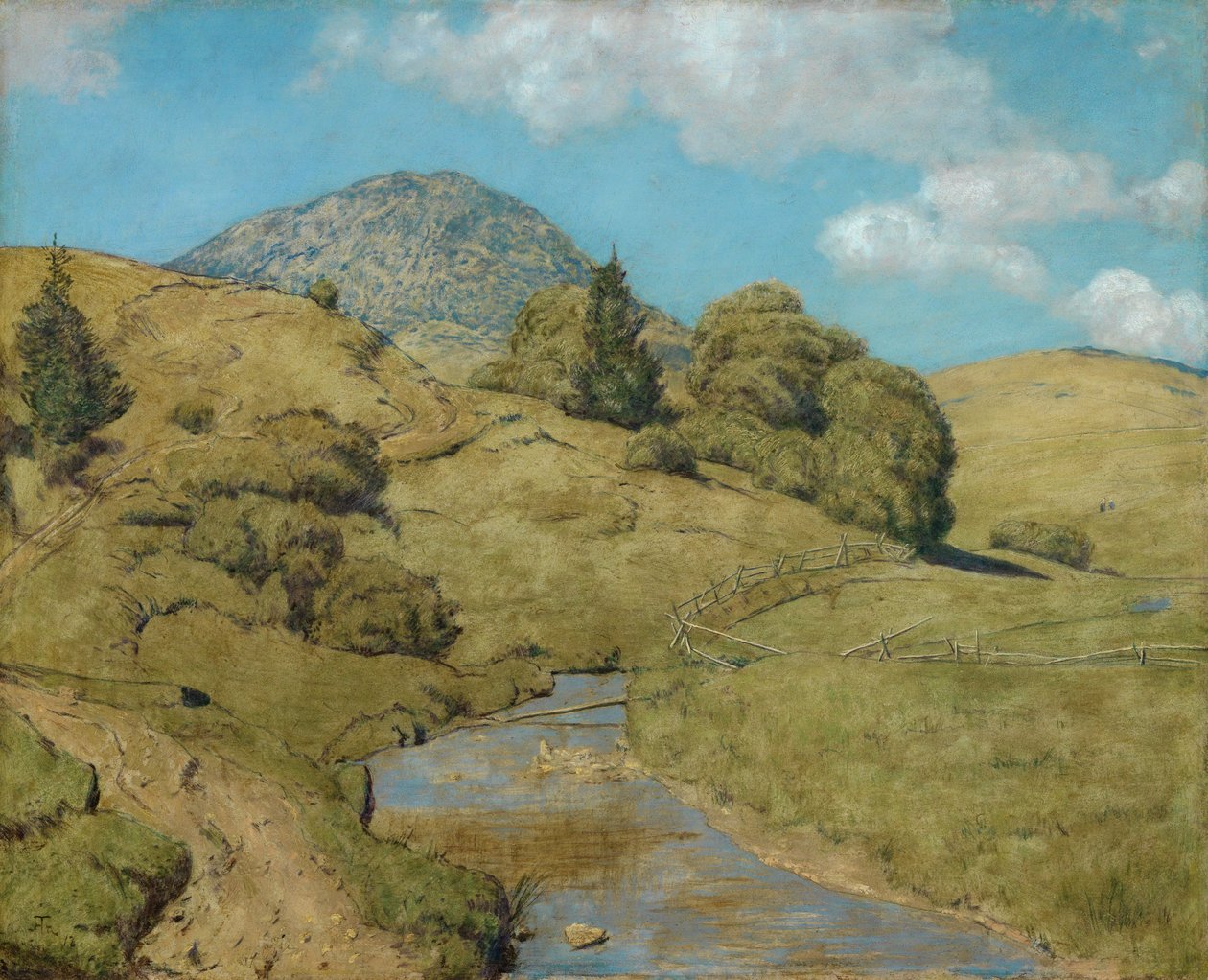 O Blössling, perto de Bernau de Hans Thoma