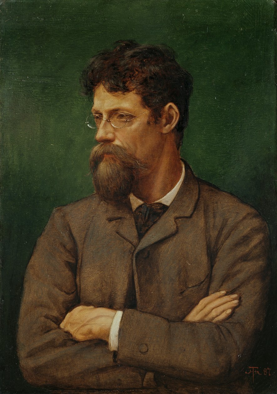 O pintor Albert Lang de Hans Thoma