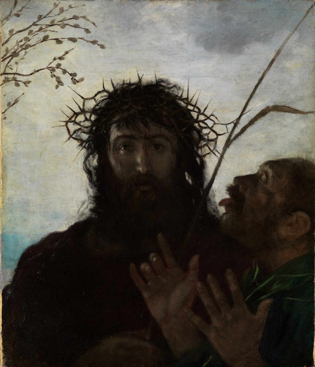 A zombaria de Jesus de Hans Thoma
