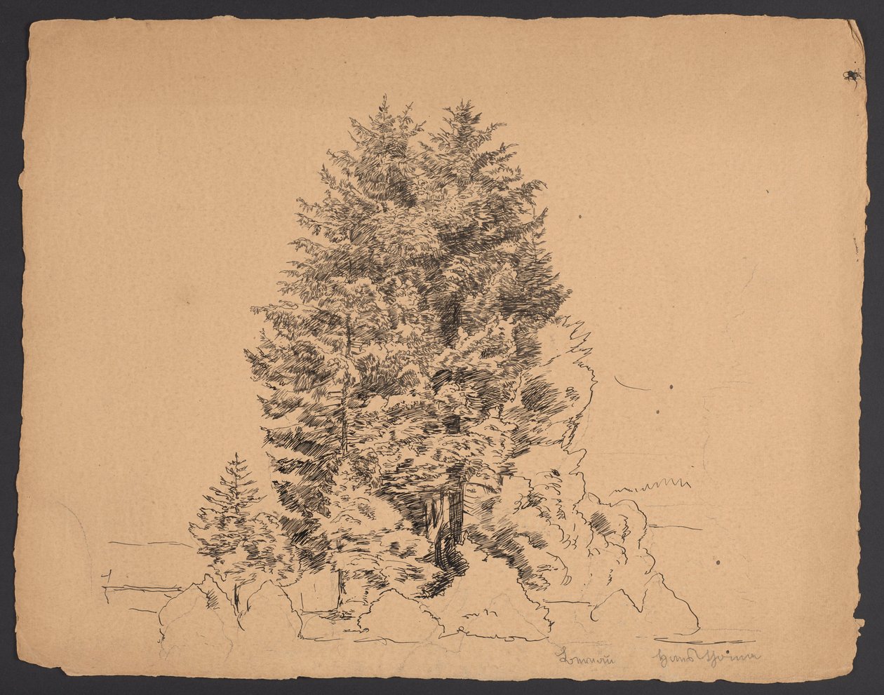 Árvores em Bernau de Hans Thoma