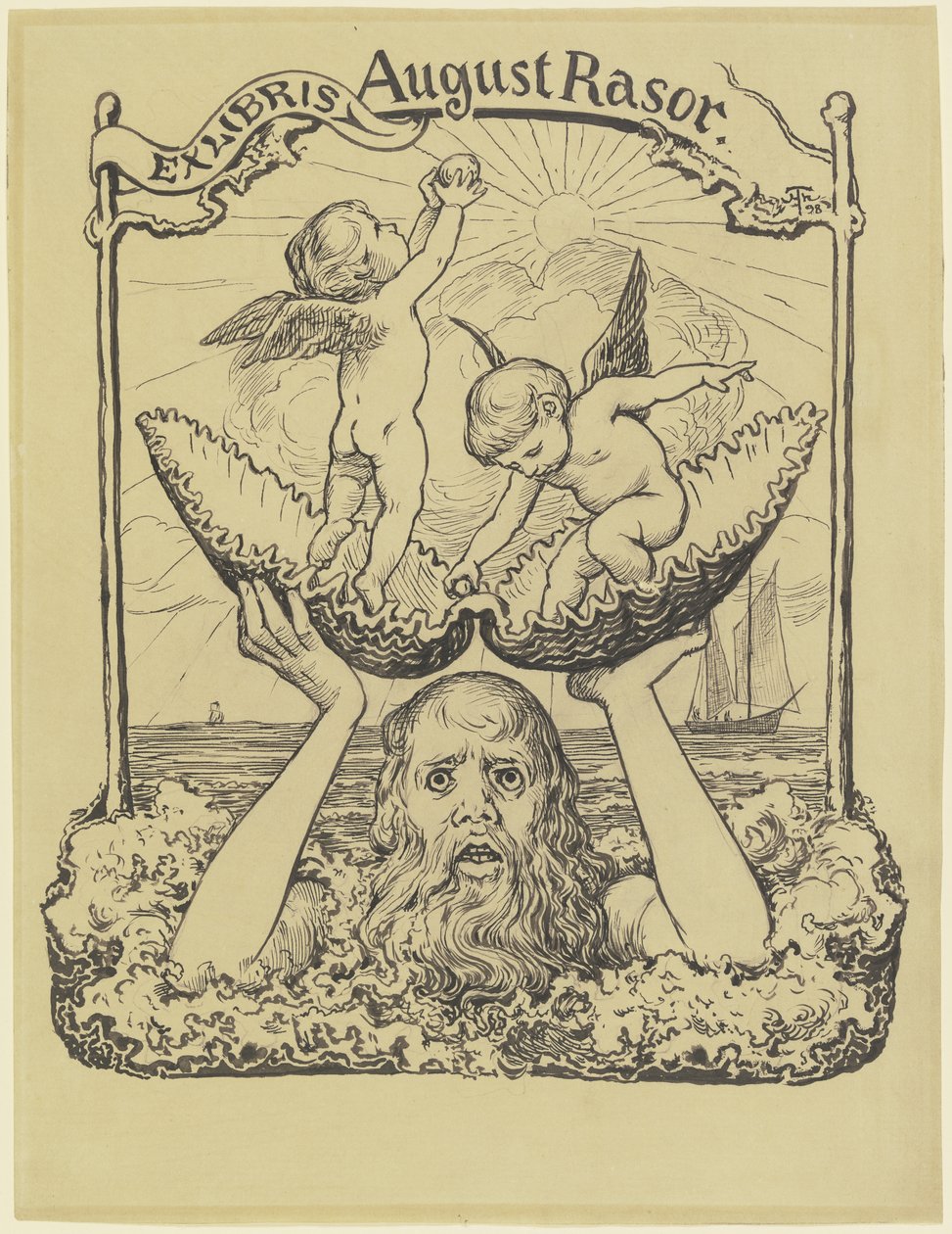 Dos livros de August Rasor de Hans Thoma