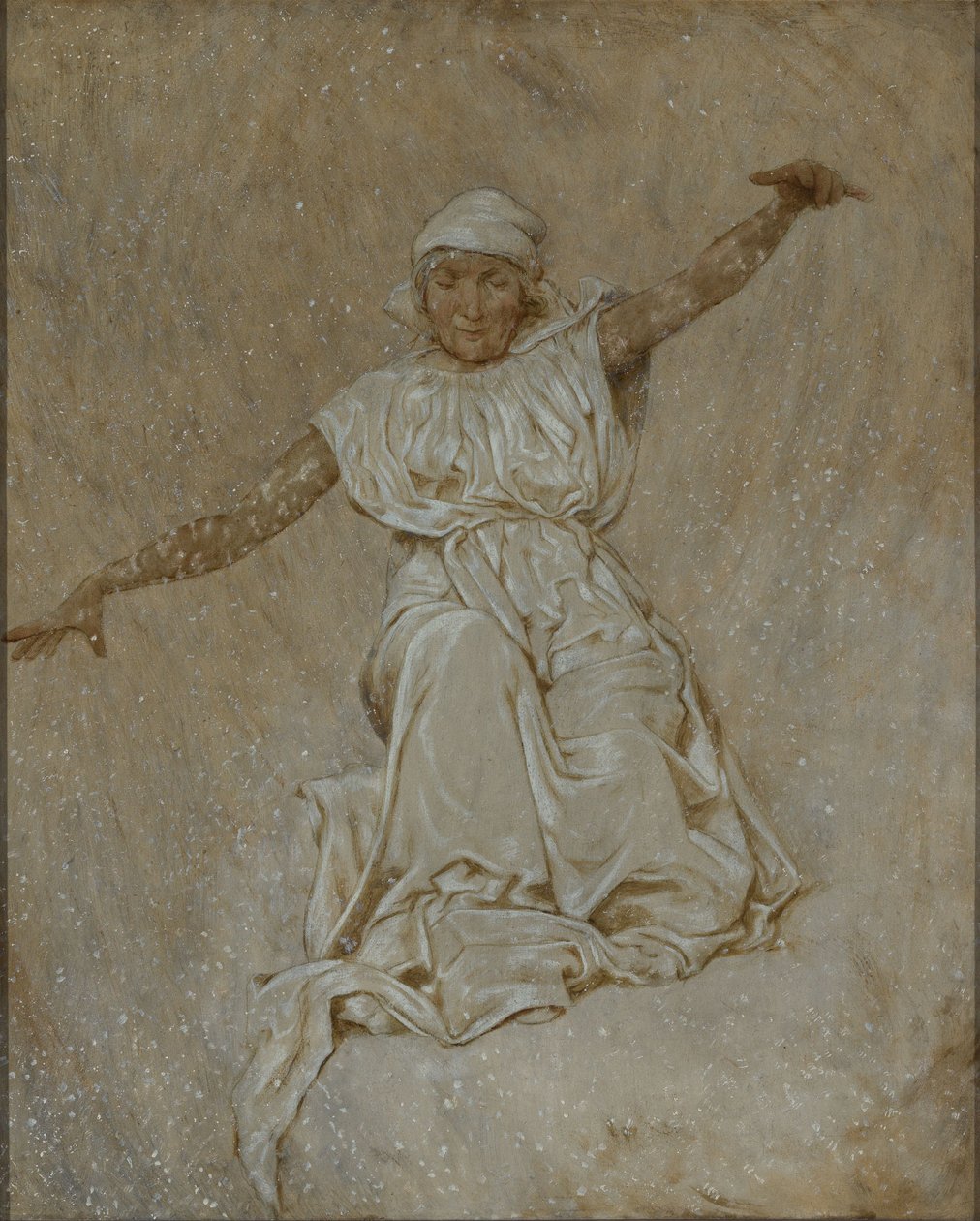 Fevereiro (Senhora Holle) de Hans Thoma