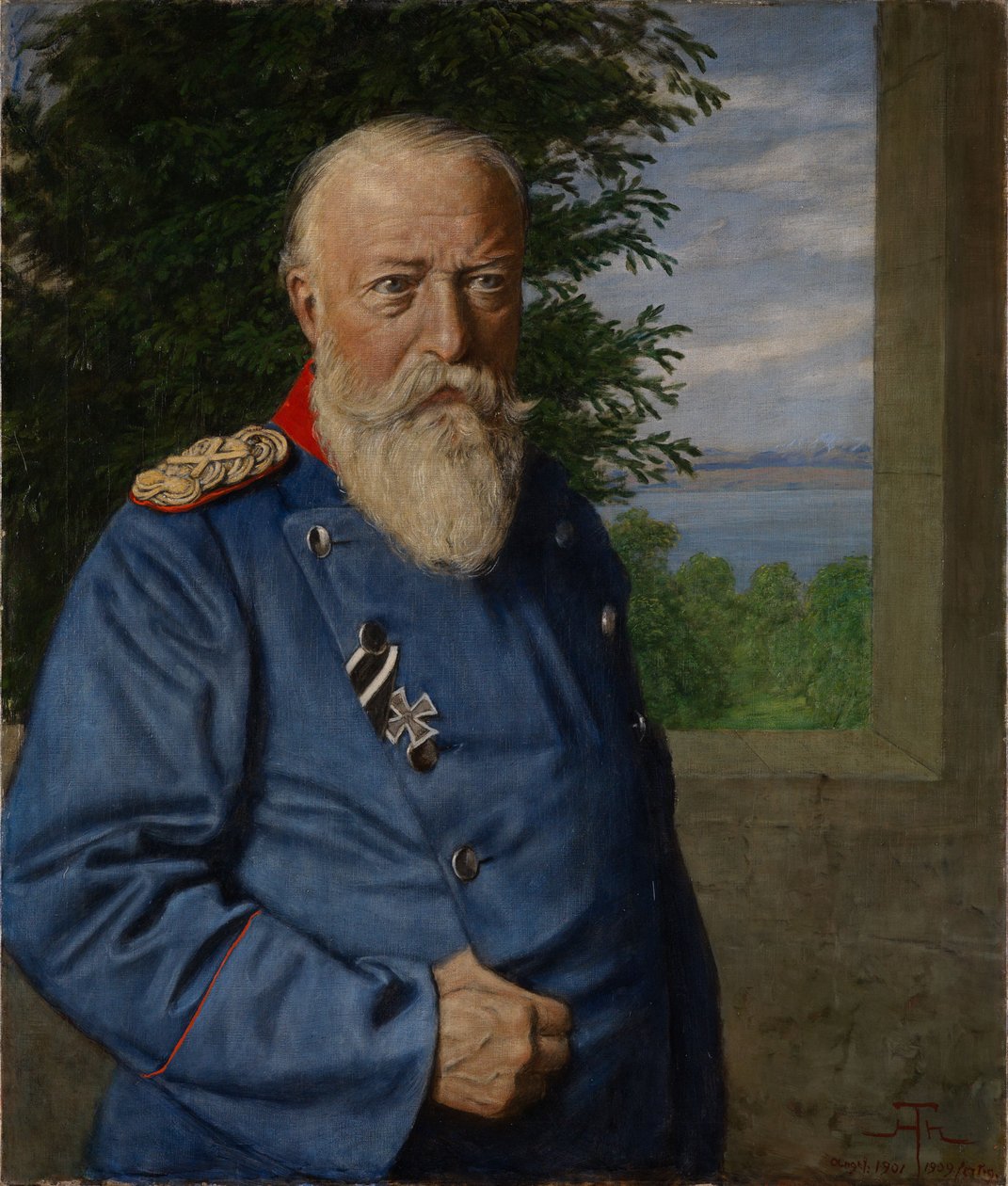 Grão-duque Frederico I de Baden de Hans Thoma
