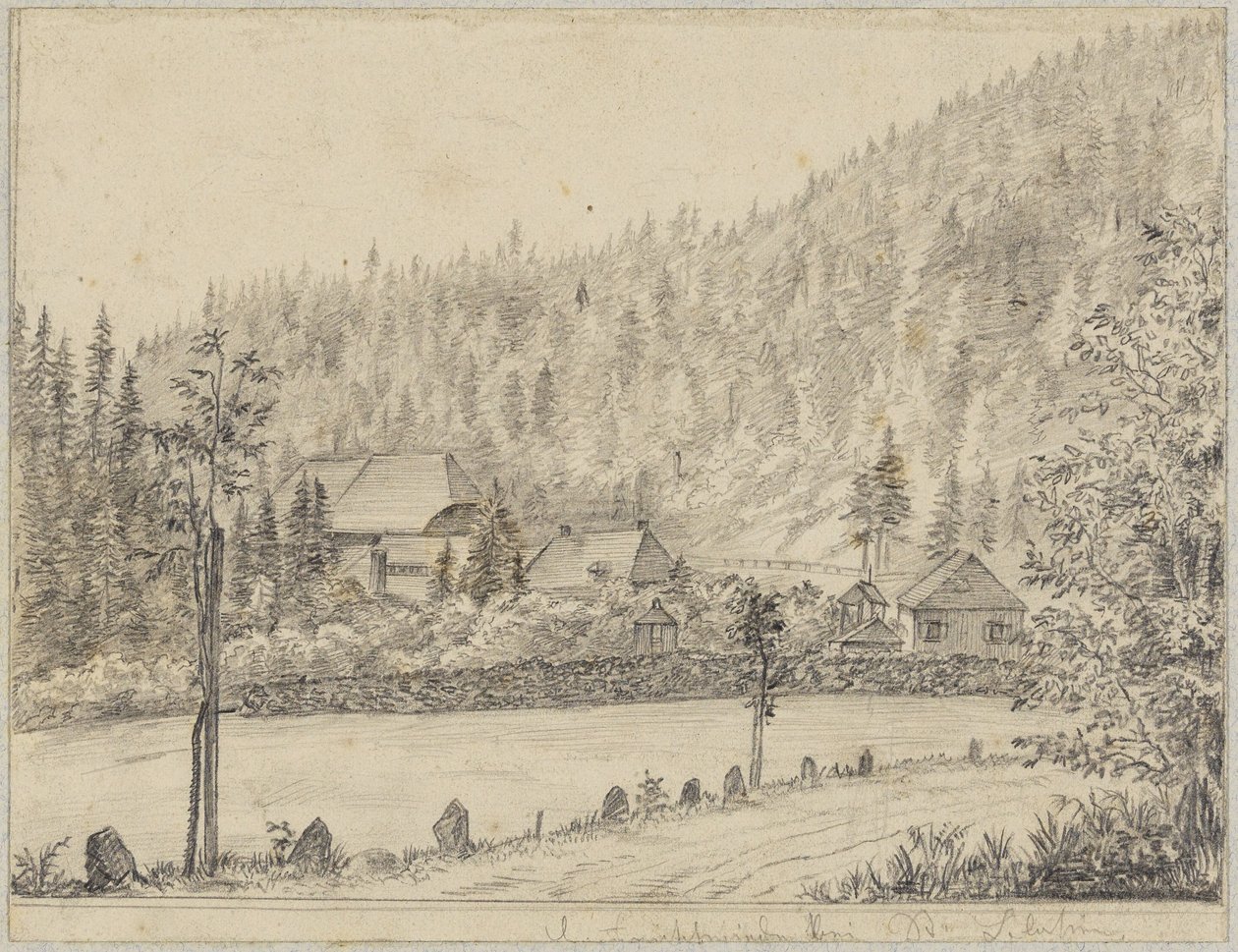 Forja de martelos perto de St. Blasien de Hans Thoma