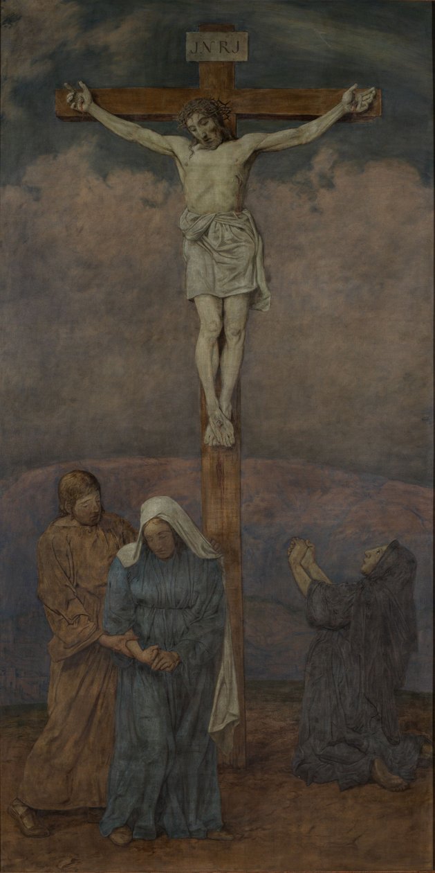 Crucificação de Cristo de Hans Thoma