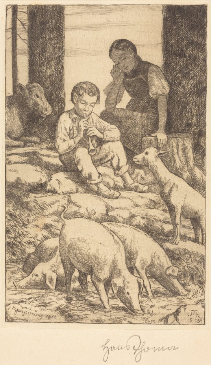 Pastoral de Hans Thoma