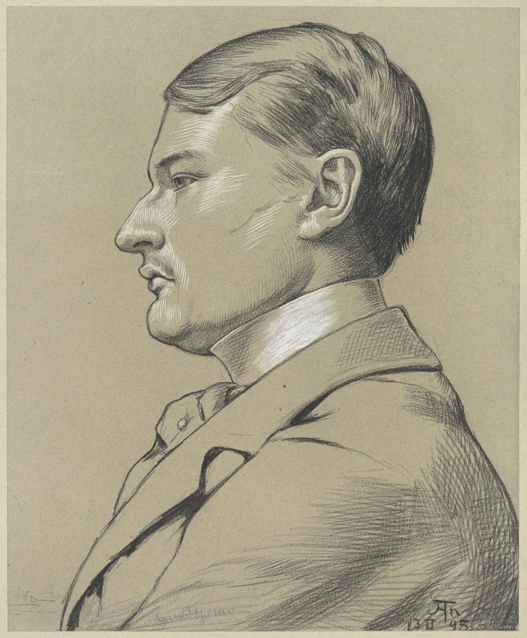 Retrato de Otto Küchler de Hans Thoma