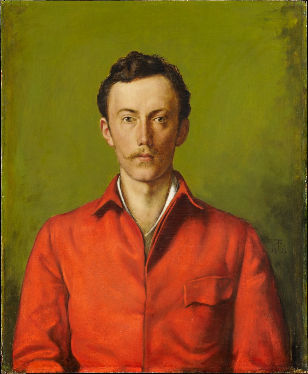 Retrato do Príncipe Frederico Carlos de Hesse de Hans Thoma
