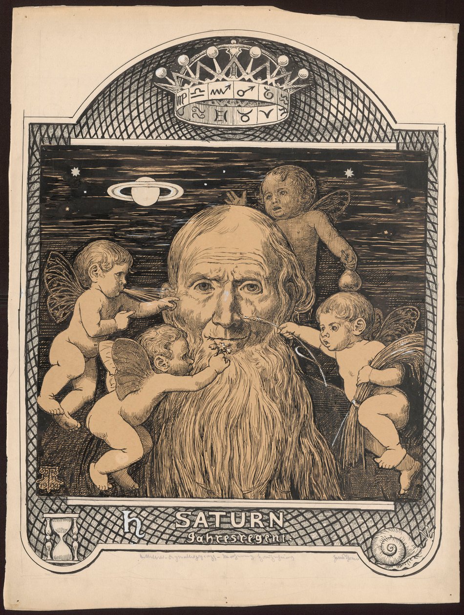 Saturno de Hans Thoma