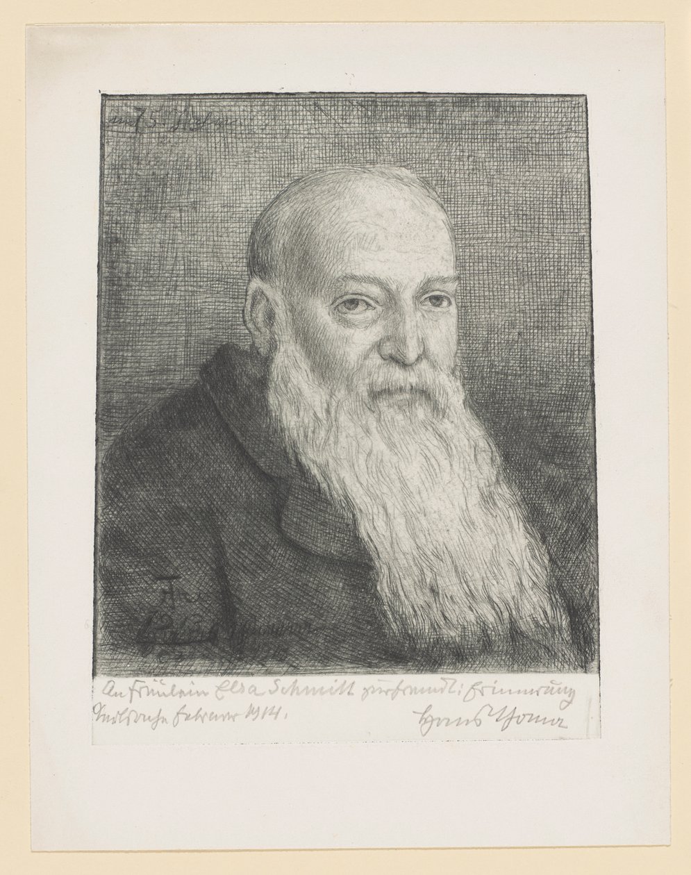 Auto-retrato de Hans Thoma