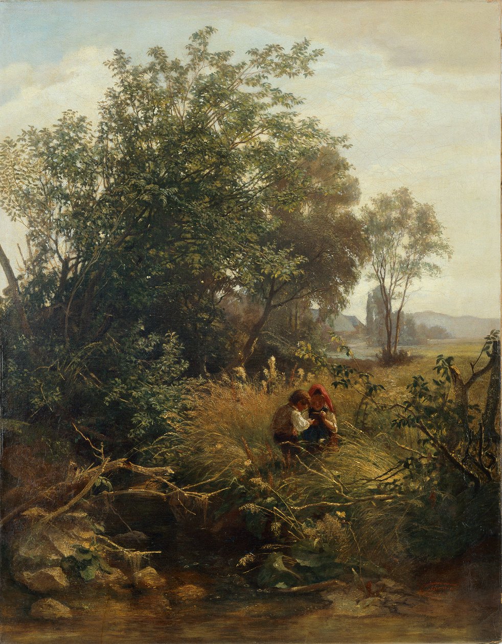 Manhã de verão no Vale de Bernau de Hans Thoma