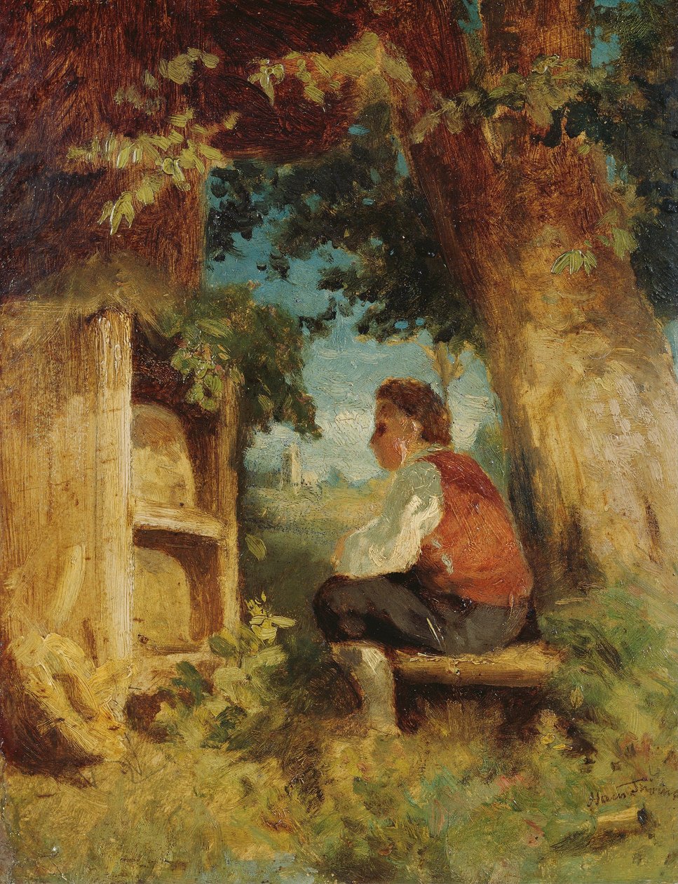 O amigo das abelhas de Hans Thoma
