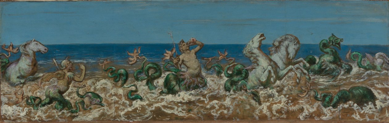 Comboio Triton de Hans Thoma