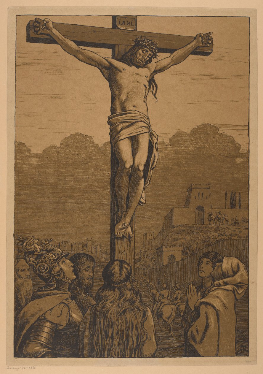 A crucificação de Hans Thoma