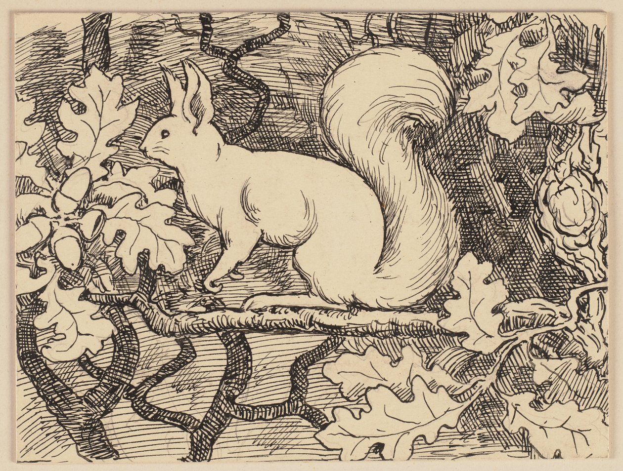 Ilustração do livro de leitura: Eichhorn de Hans Thoma