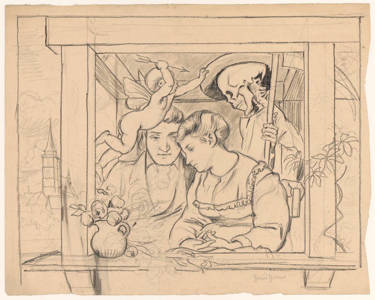 Ceifeiro - Morte de Hans Thoma