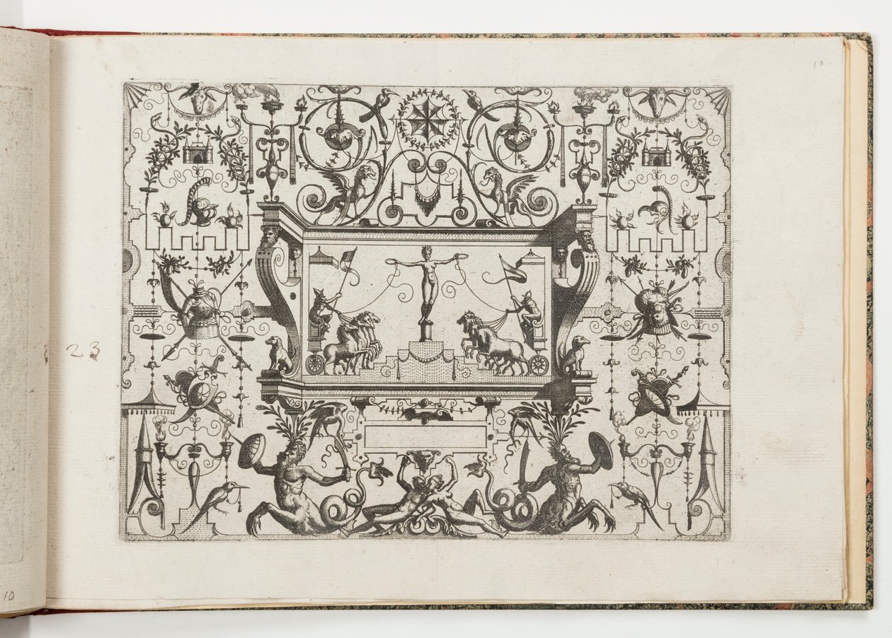 Placa 23, de Grotteßco: de várias maneiras (Vários Grotescos) de Hans Vredeman de Vries