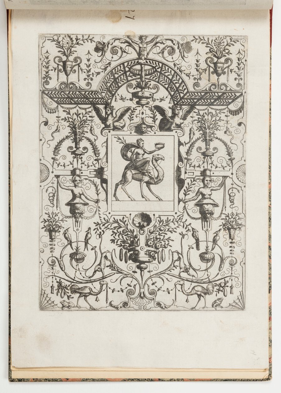 Placa 27, de Grotteßco: de várias maneiras de Hans Vredeman de Vries