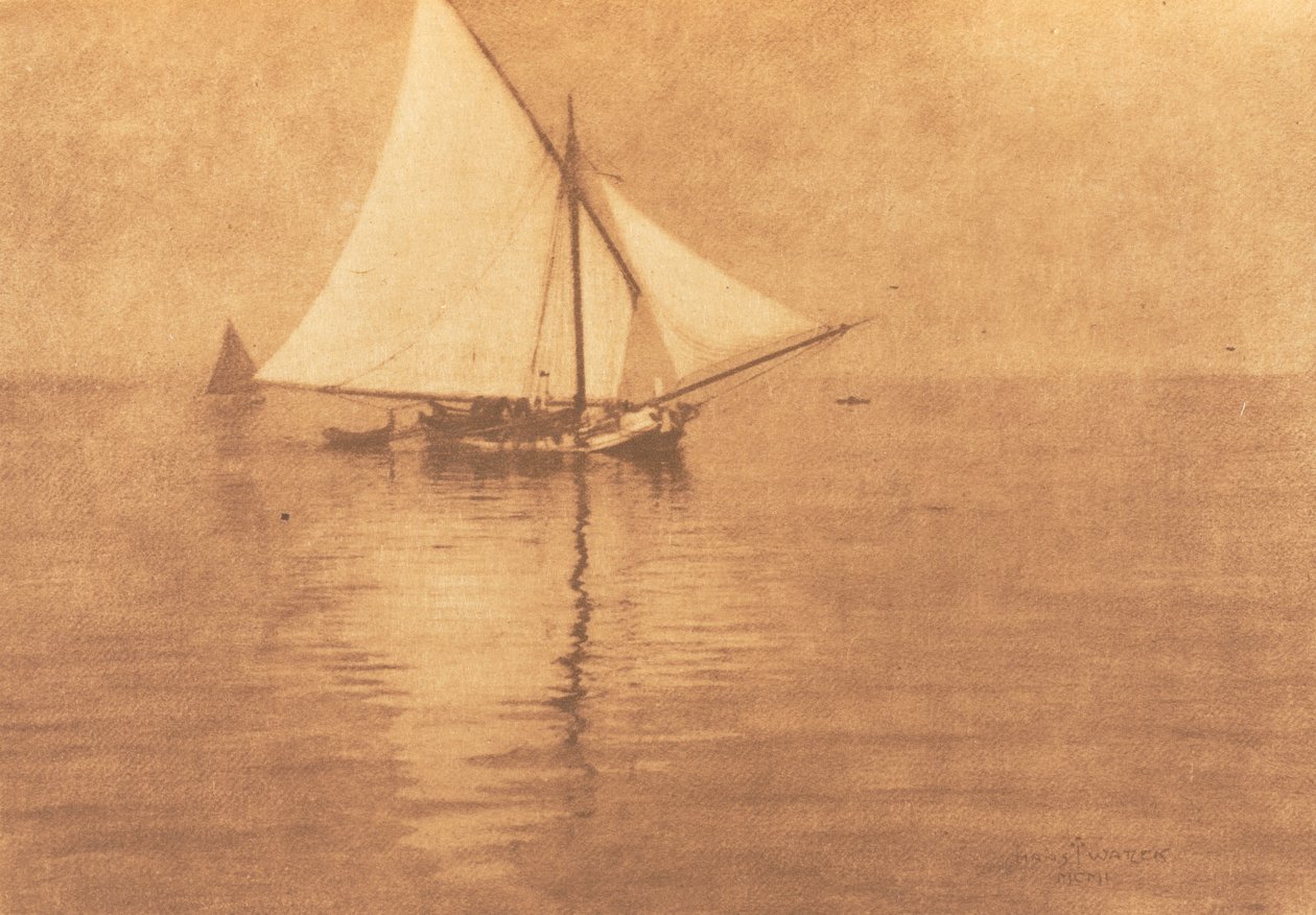 Trabalho de câmera: a vela branca de Hans Watzek