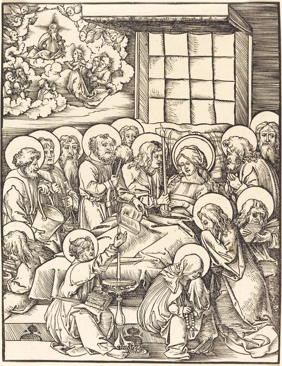Morte da Virgem de Hans Wechtlin I