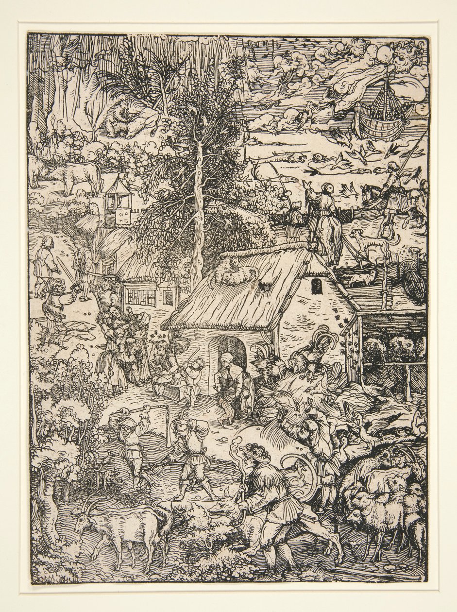 Cena Rural de Hans Weiditz