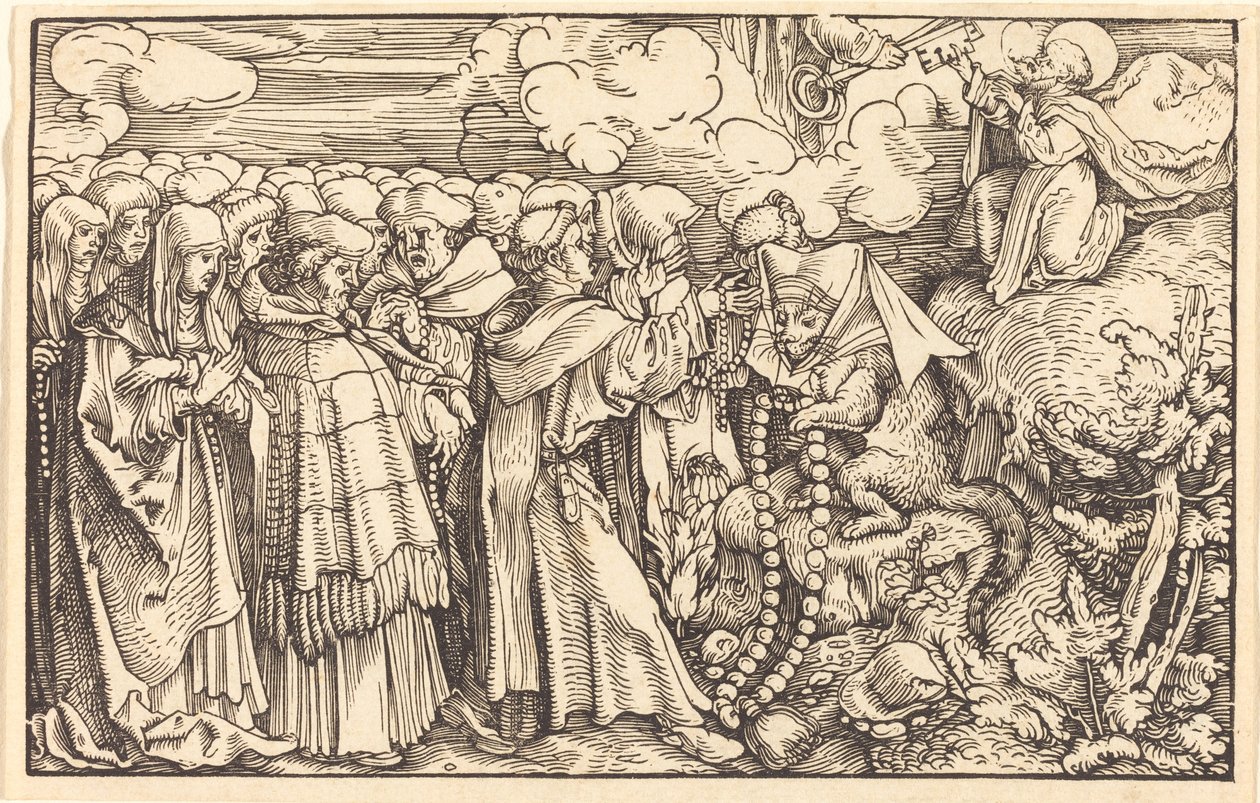 Alegoria - Frivolidade Religiosa de Hans Weiditz, II