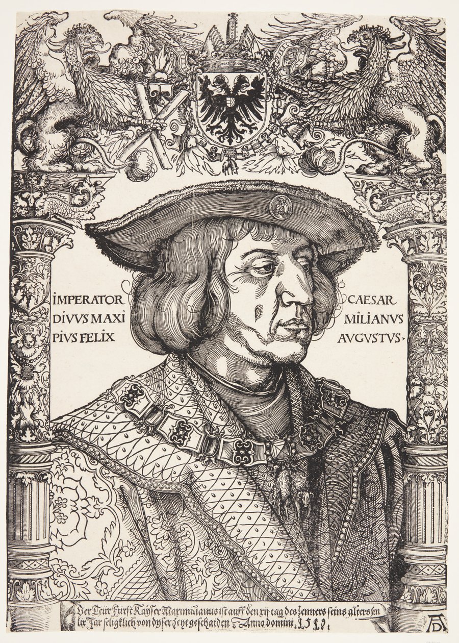 Imperador Maximiliano I de Hans Weiditz II