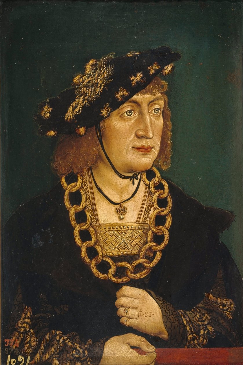 Retrato de Frederico III de Hans Wertinger