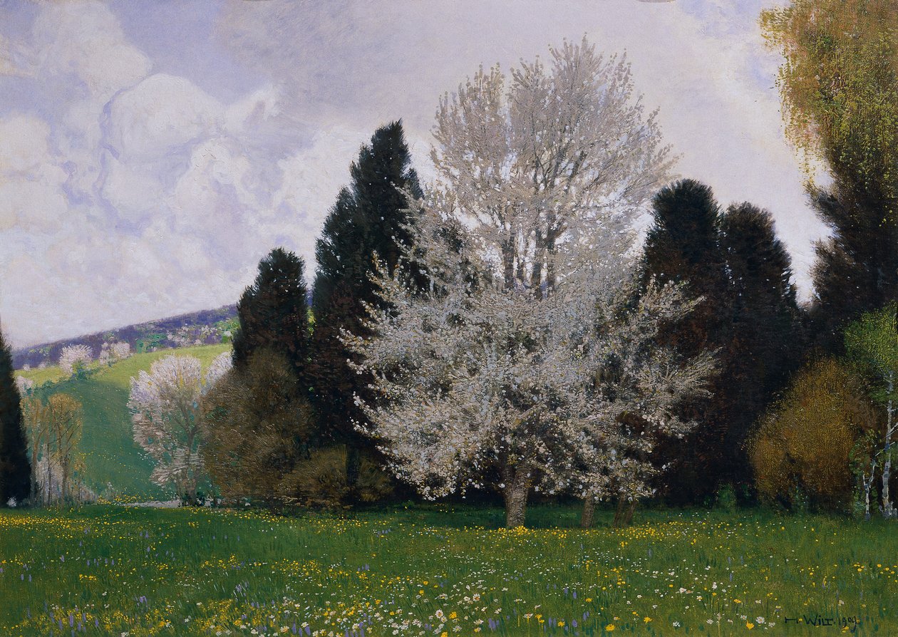 Primavera nos bosques de Viena de Hans Wilt