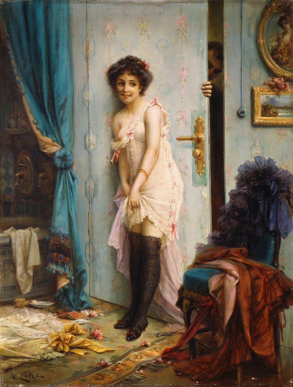 Depois do banho de Hans Zatzka