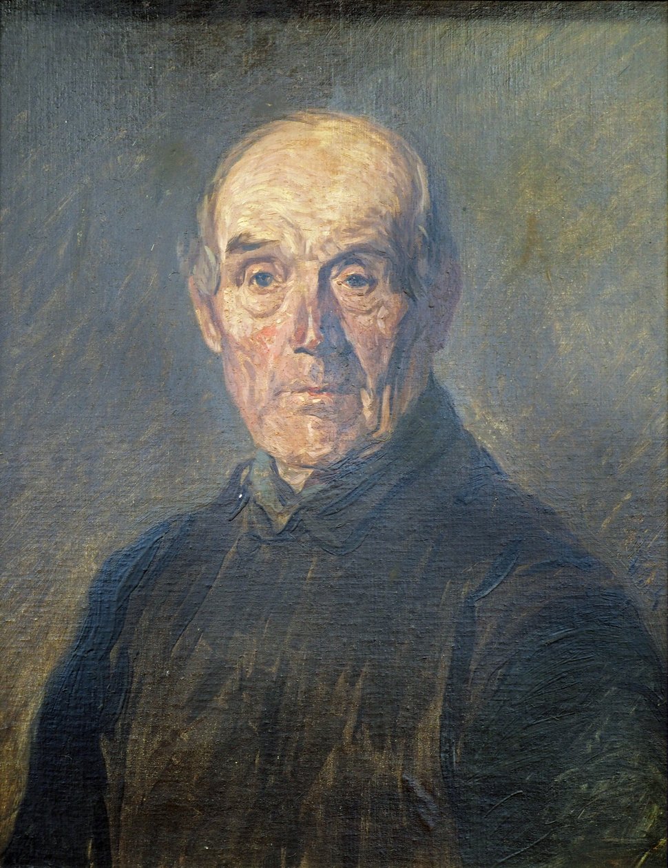 Retrato de um agricultor pantaneiro de Hans am Ende