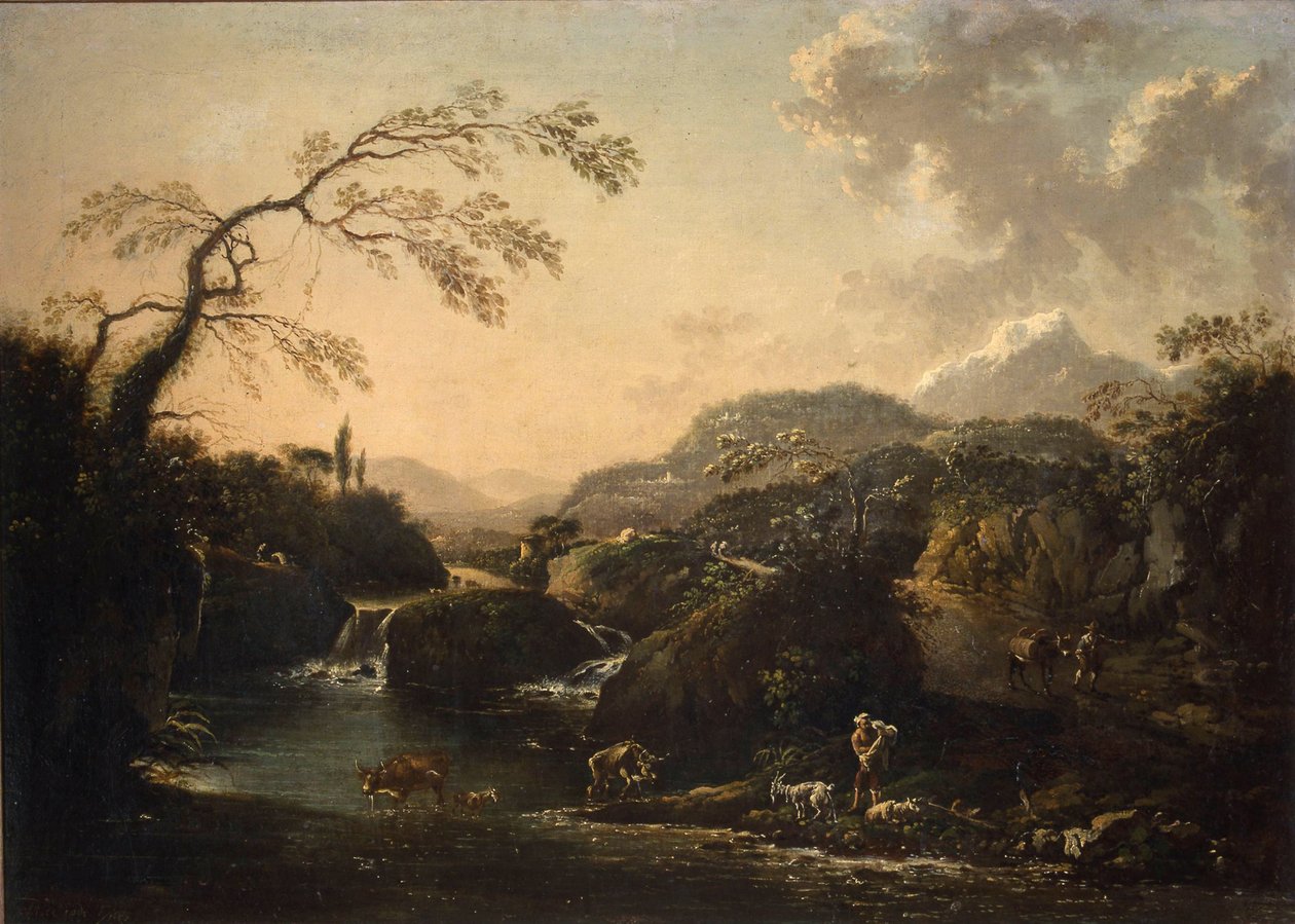 Paisagem  . de Hans de Jode