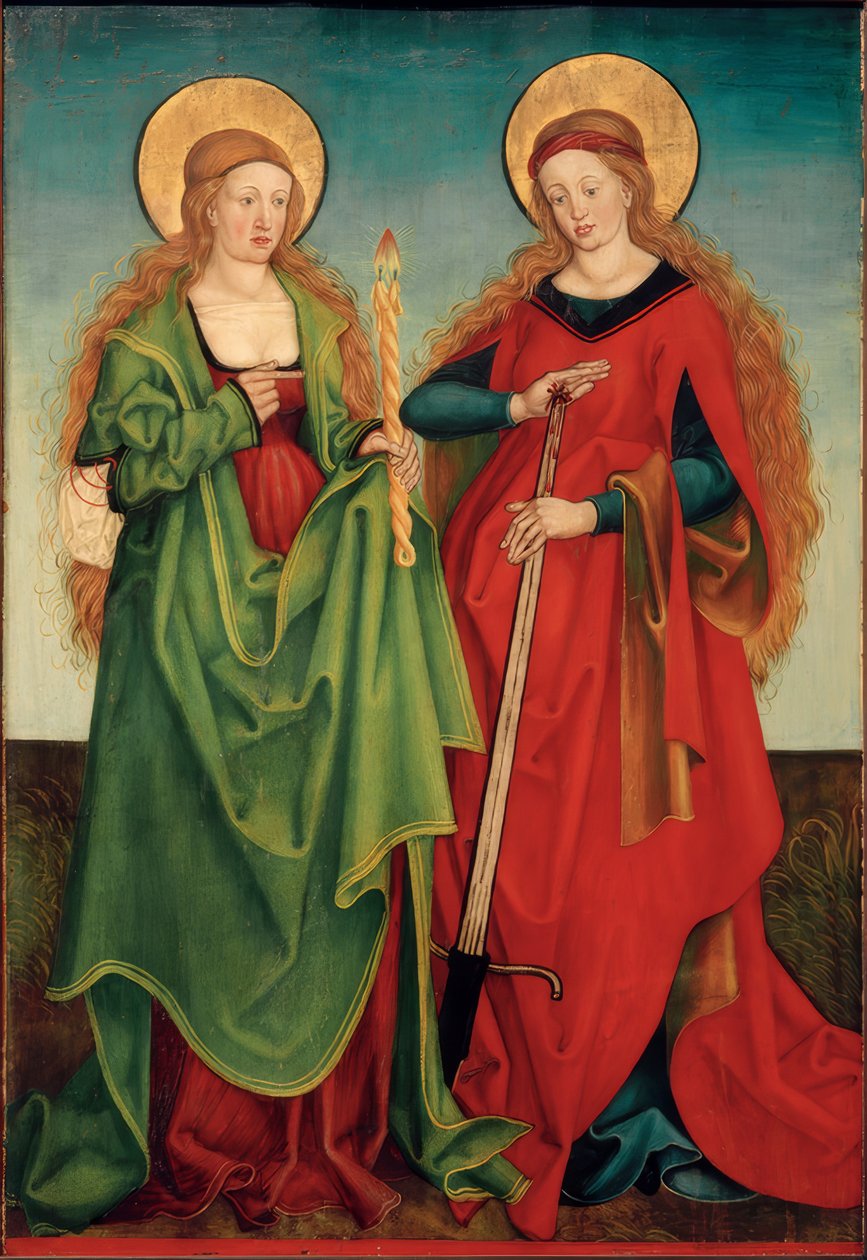 Santos Genoveva e Lúcia de Hans und Jakob Strüb
