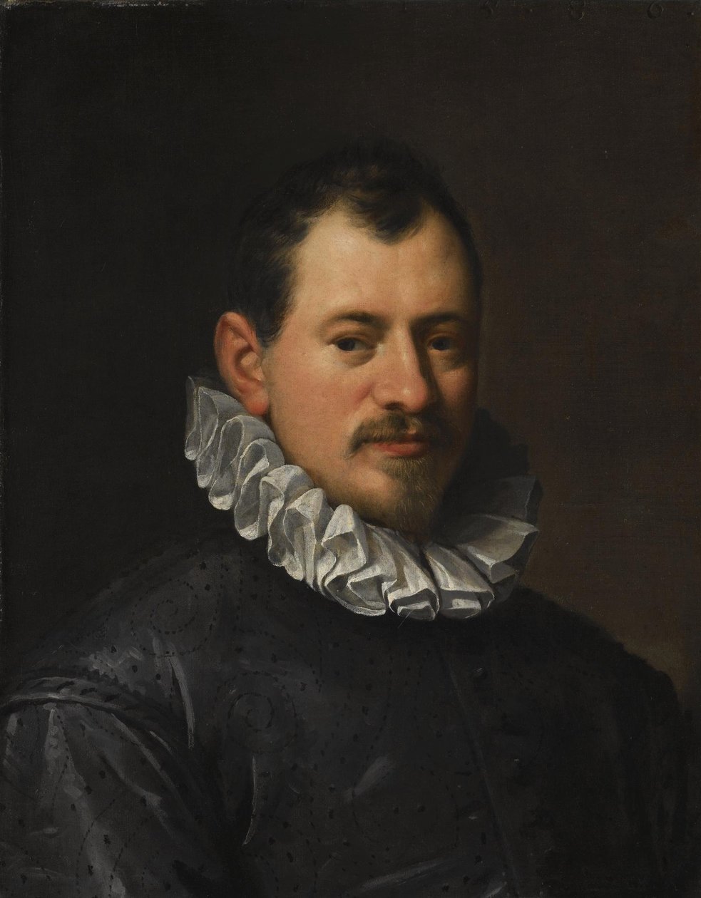 Retrato do ourives Jacopo Bilivert (1550-1603) de Hans von Aachen