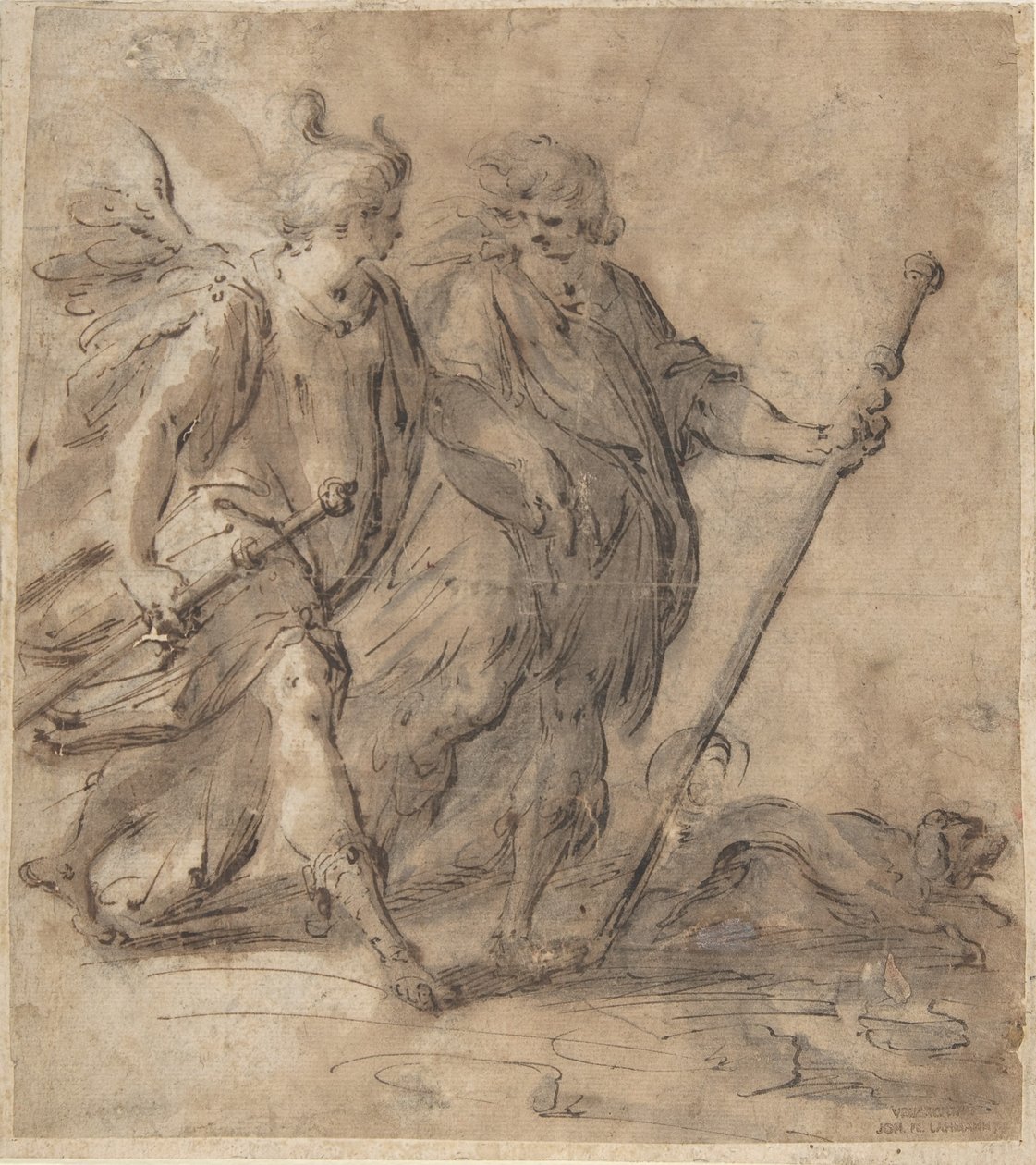 Tobias e o Anjo de Hans von Aachen