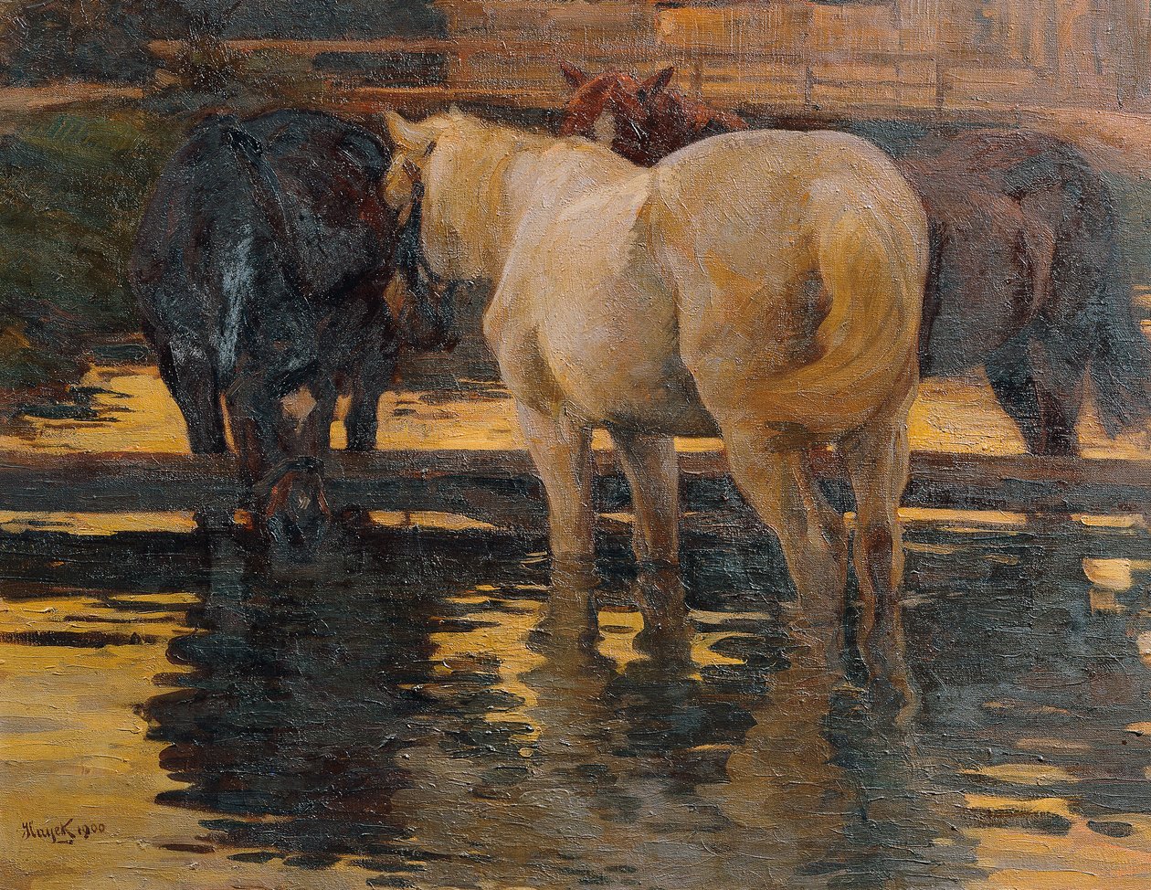 Cavalos em fartura de Hans von Hayek