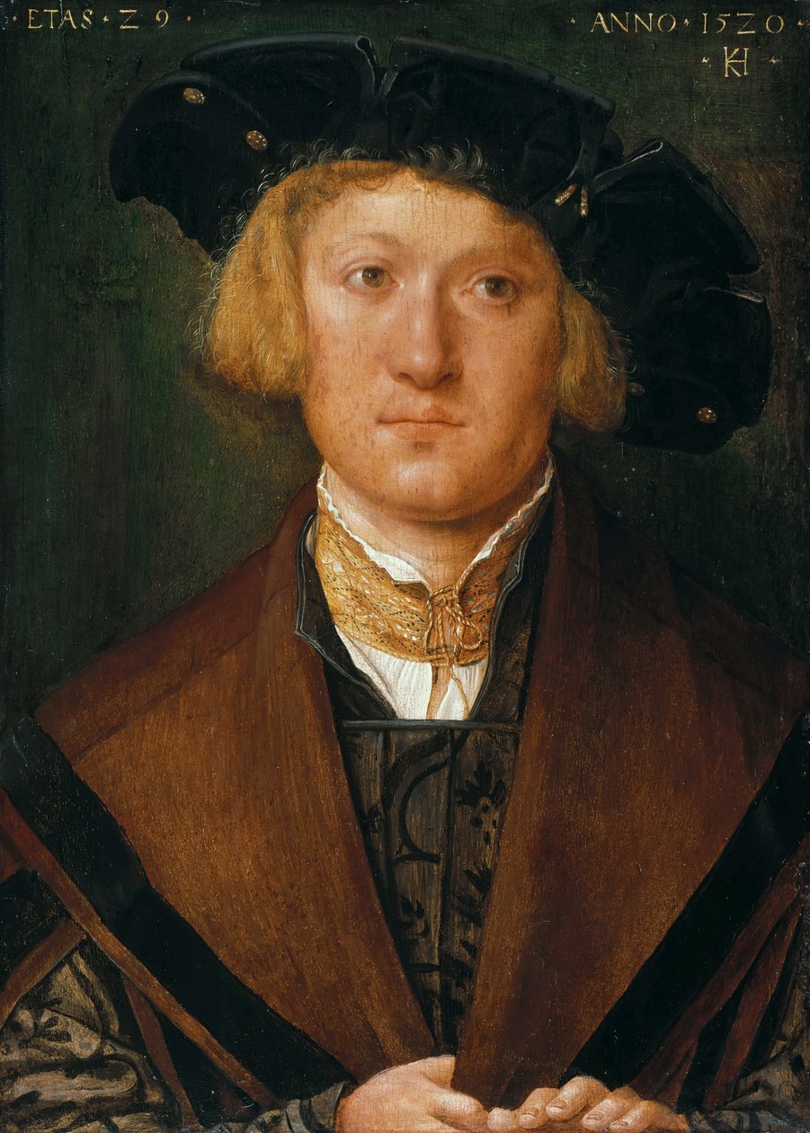 Retrato de um jovem de Hans von Kulmbach