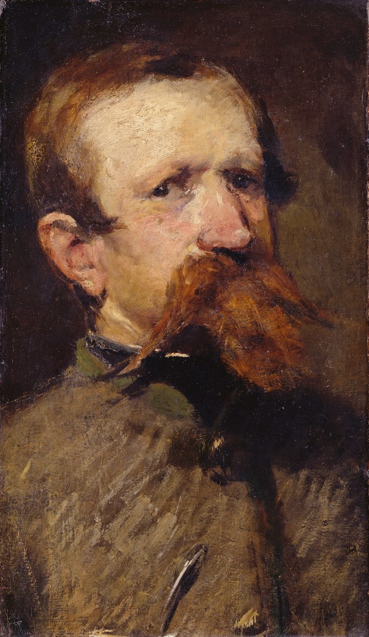 O capitão de artilharia Johann Baptist Bauer de Hans von Marées