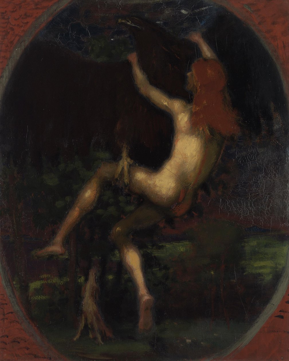 O rapto de Ganimedes de Hans von Marées