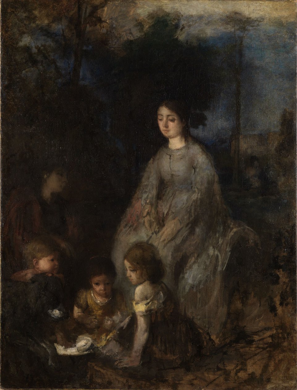 Retrato de família II de Hans von Marées
