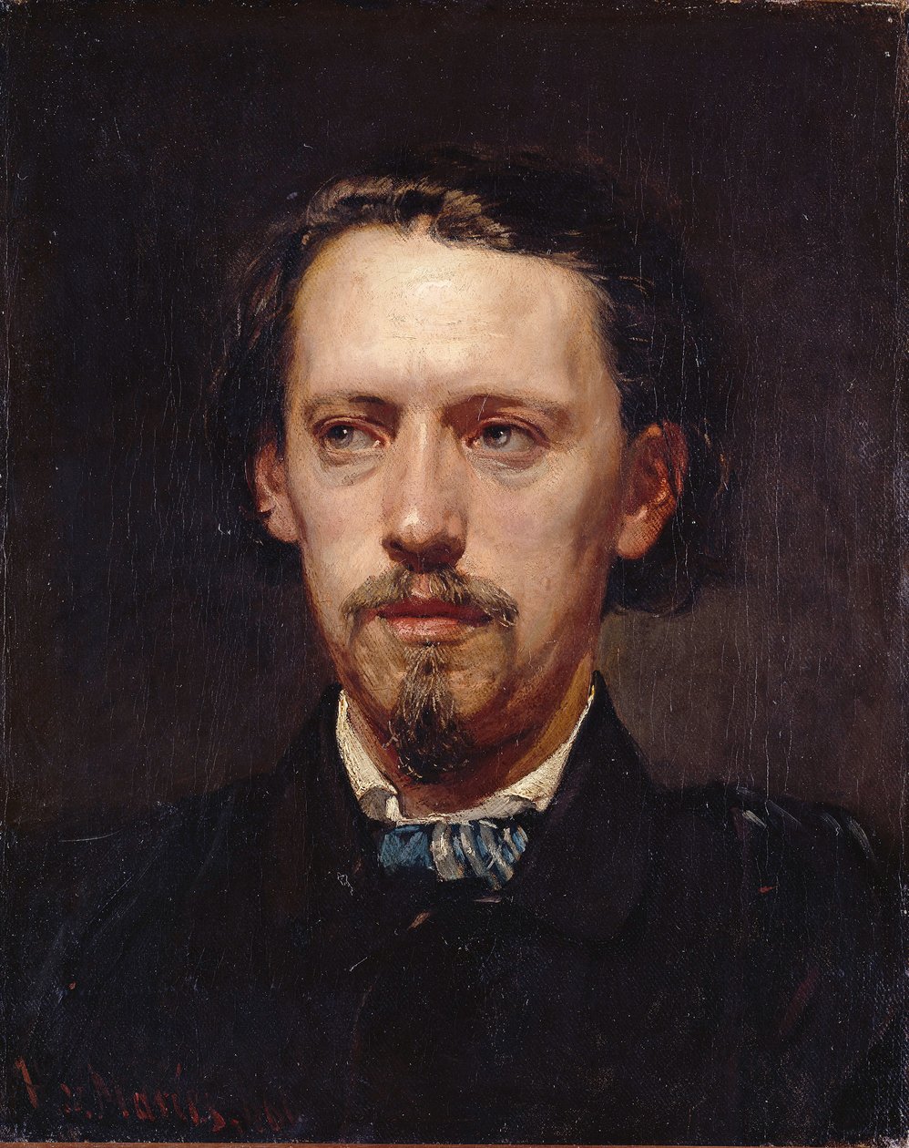 Retrato do pintor Heinrich Heger de Hans von Marées