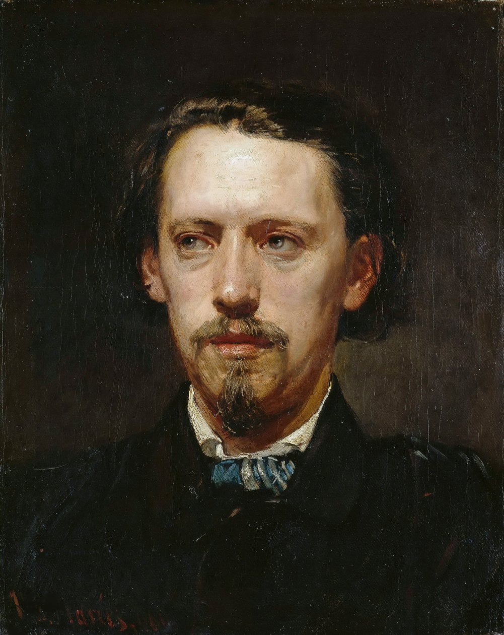 Retrato de Heinrich Anton Heger 1832-1888, 1861. de Hans von Marées