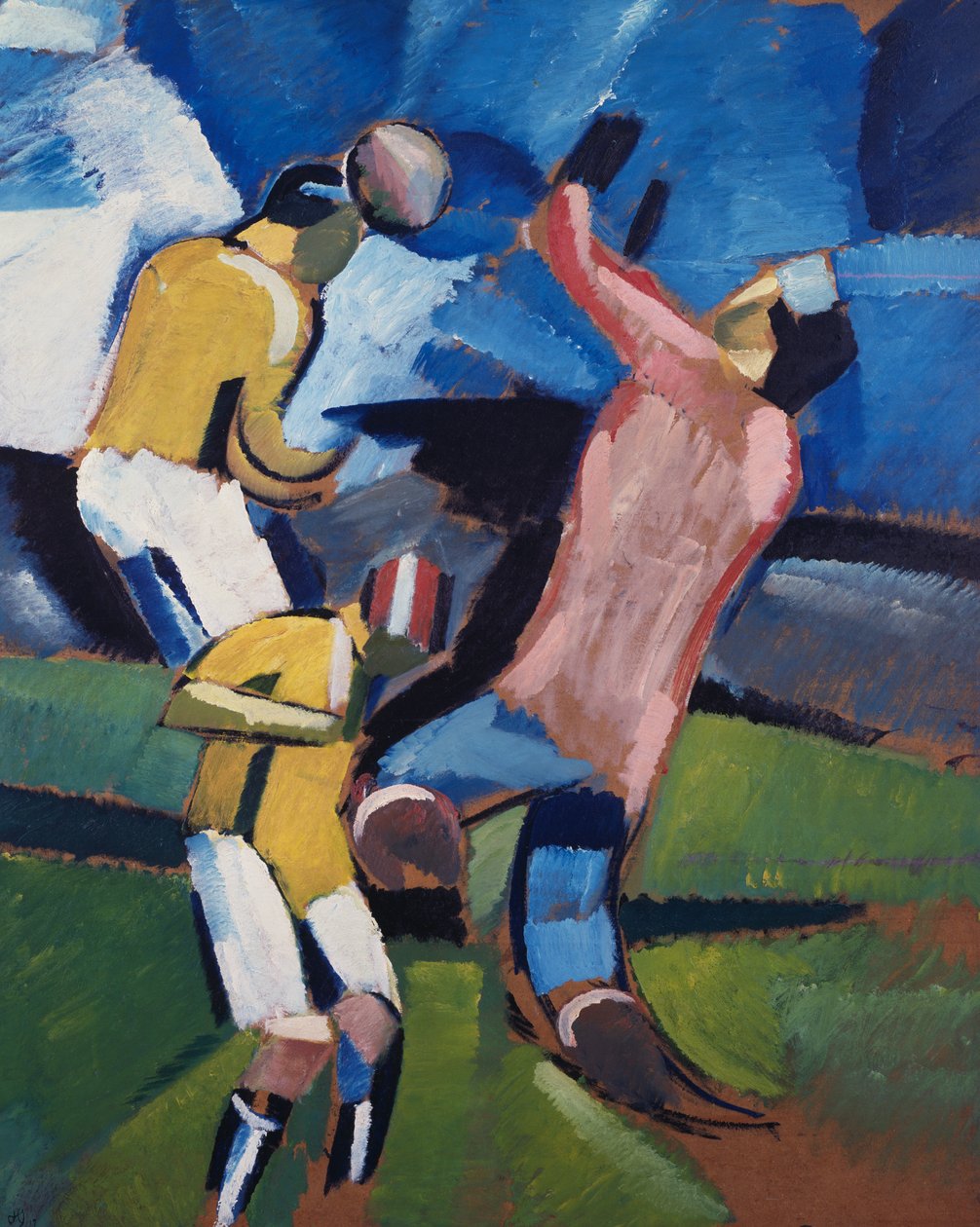 Futebol, jogadores de futebol de Harald Giersing