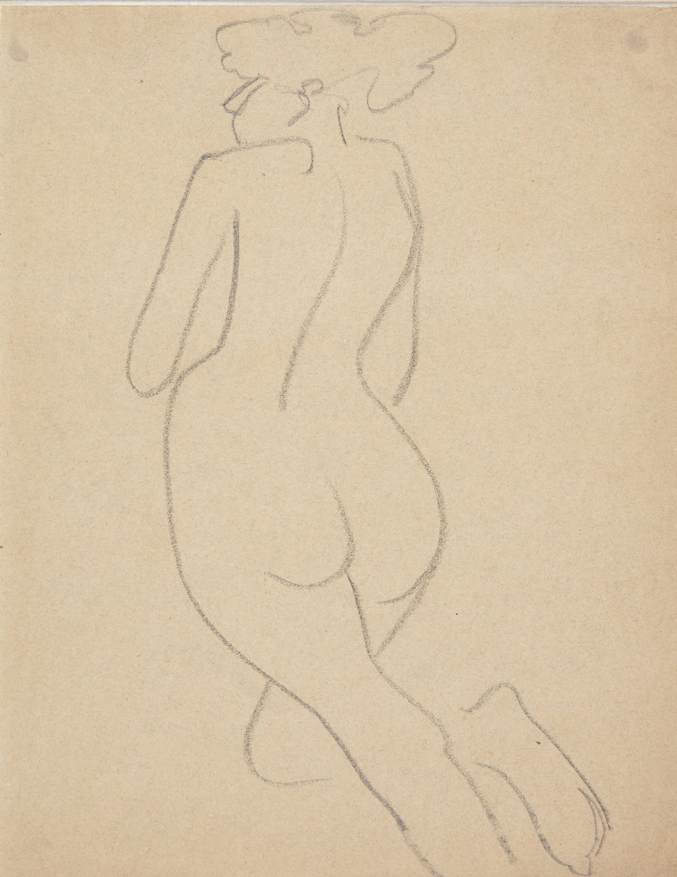 Modelo visto de costas de Harald Giersing