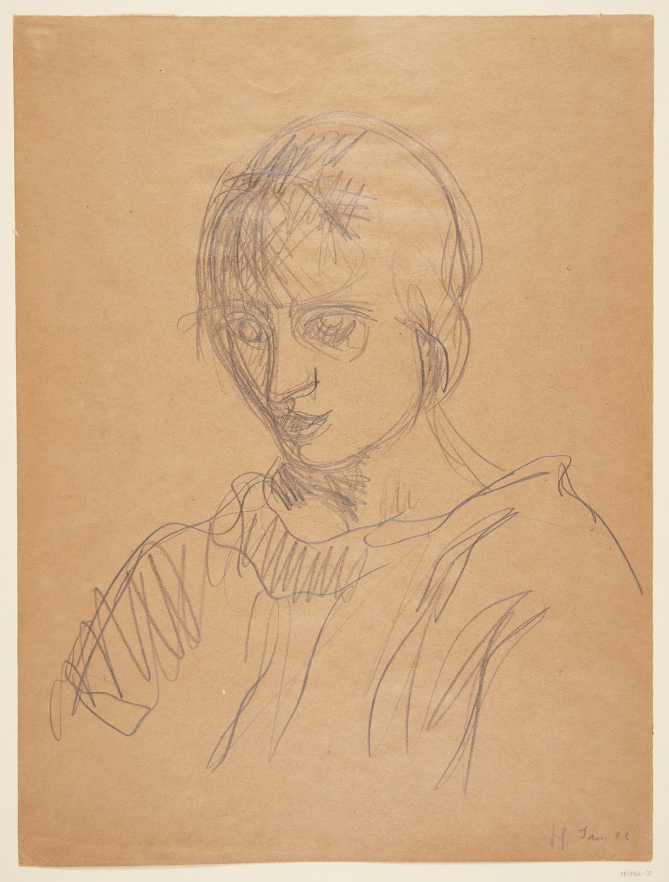 Retrato da esposa do artista, Besse Giersing de Harald Giersing