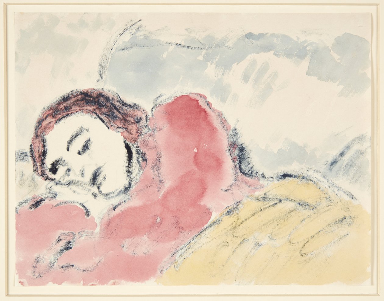 menina dormindo de Harald Giersing