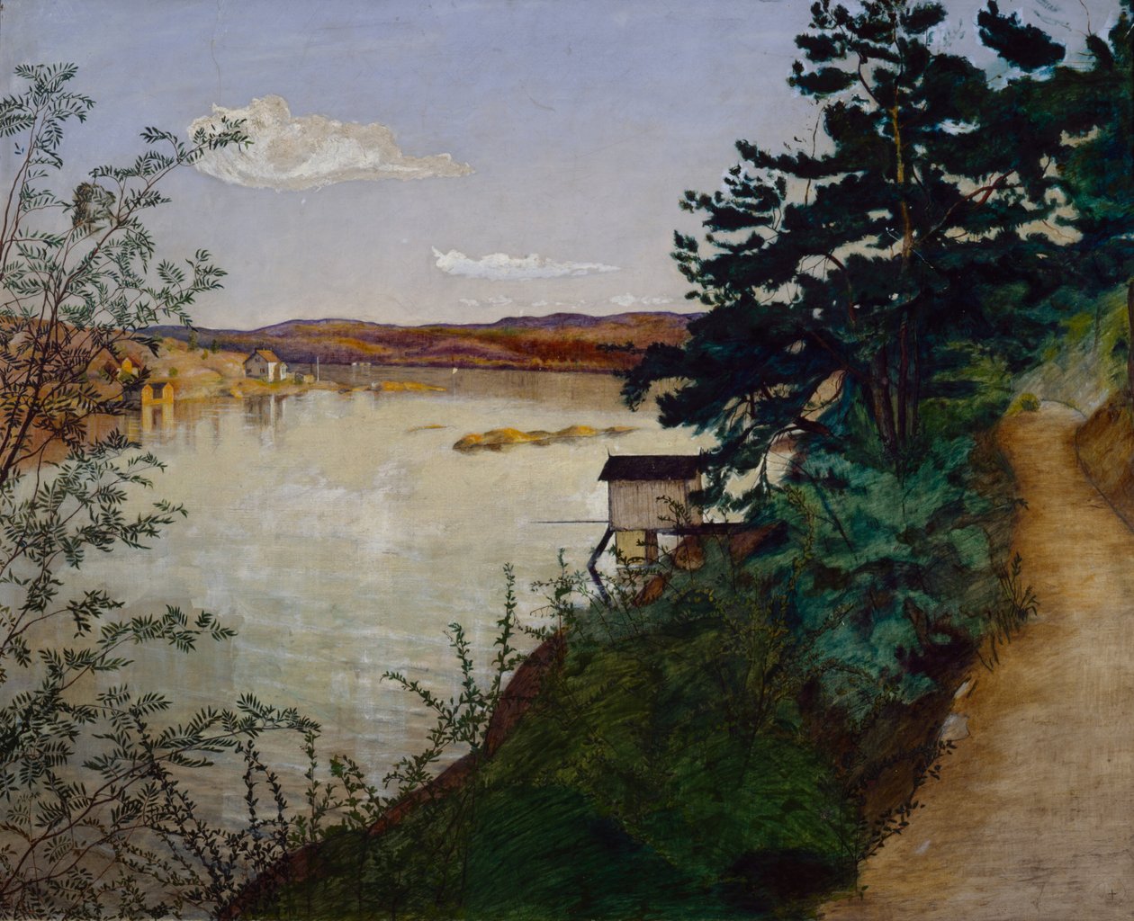 Sol da Tarde de Harald Oscar Sohlberg