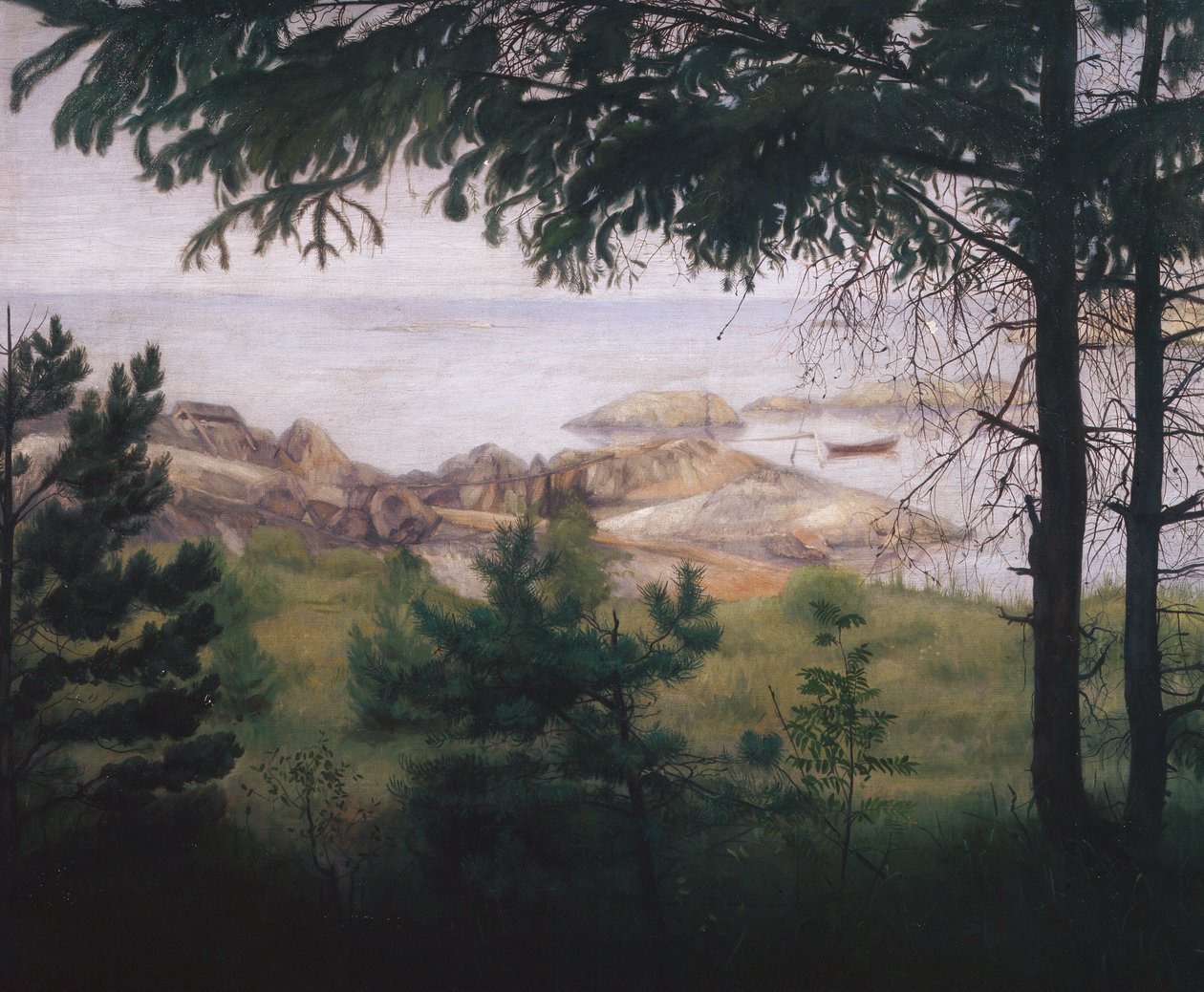 Pelo mar de Harald Oscar Sohlberg