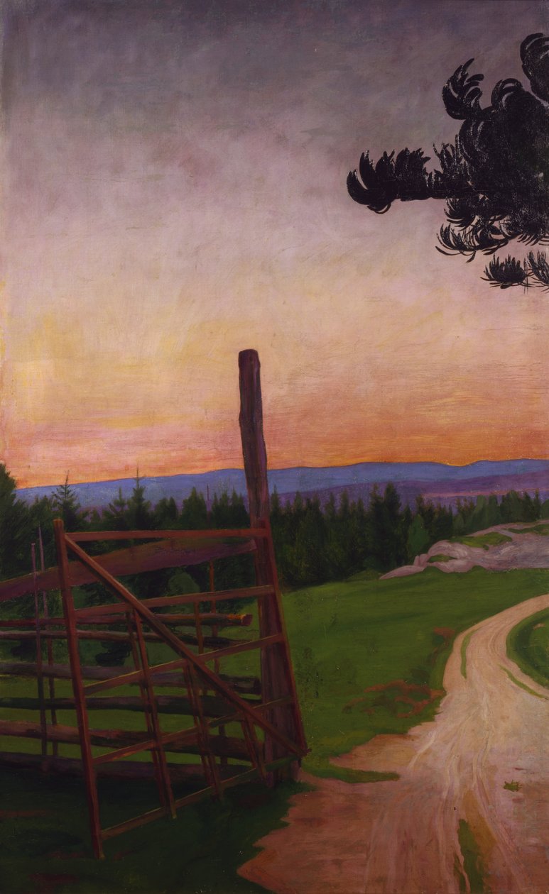 Estrada de campo de Harald Oscar Sohlberg