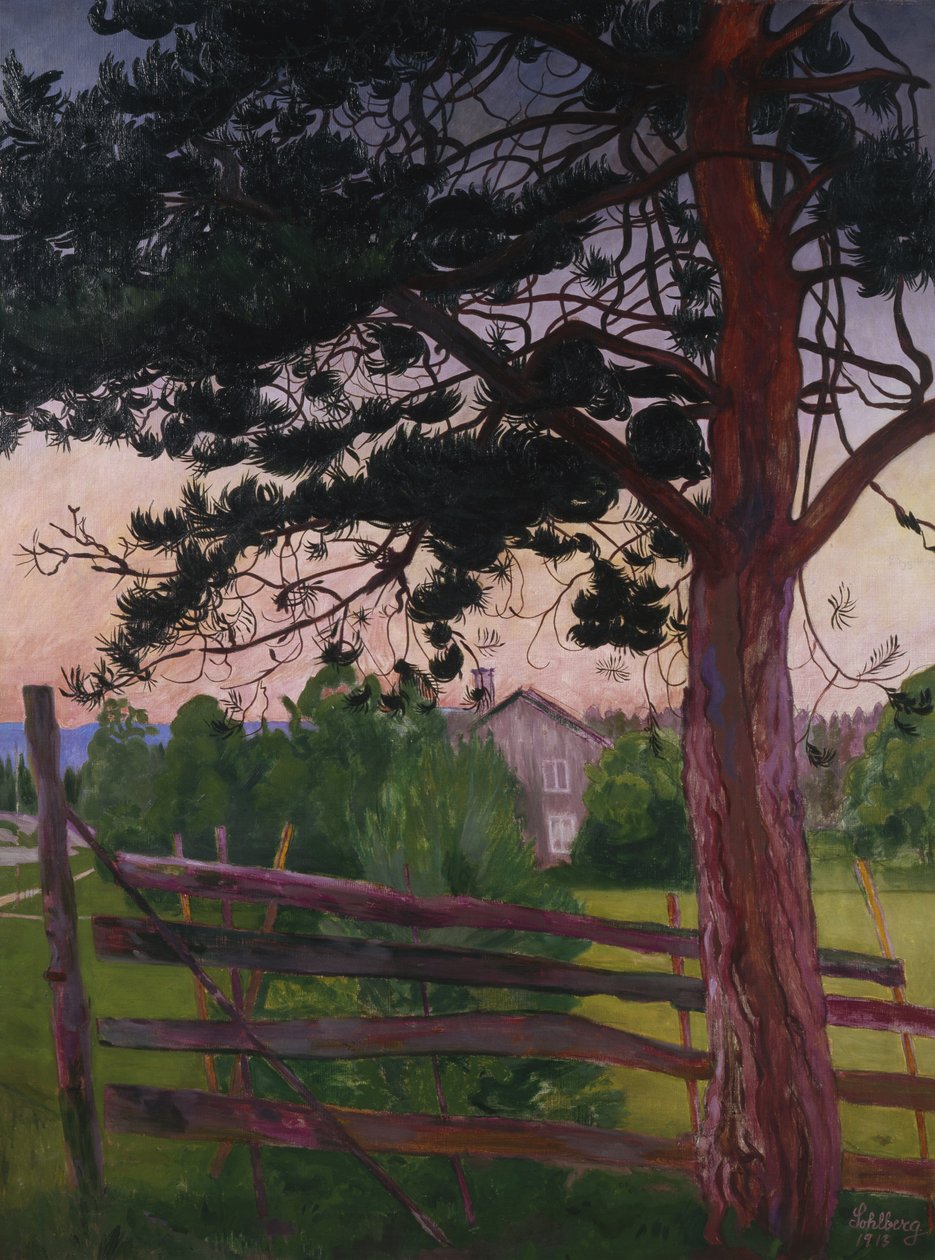 Estrada rural de Harald Oscar Sohlberg